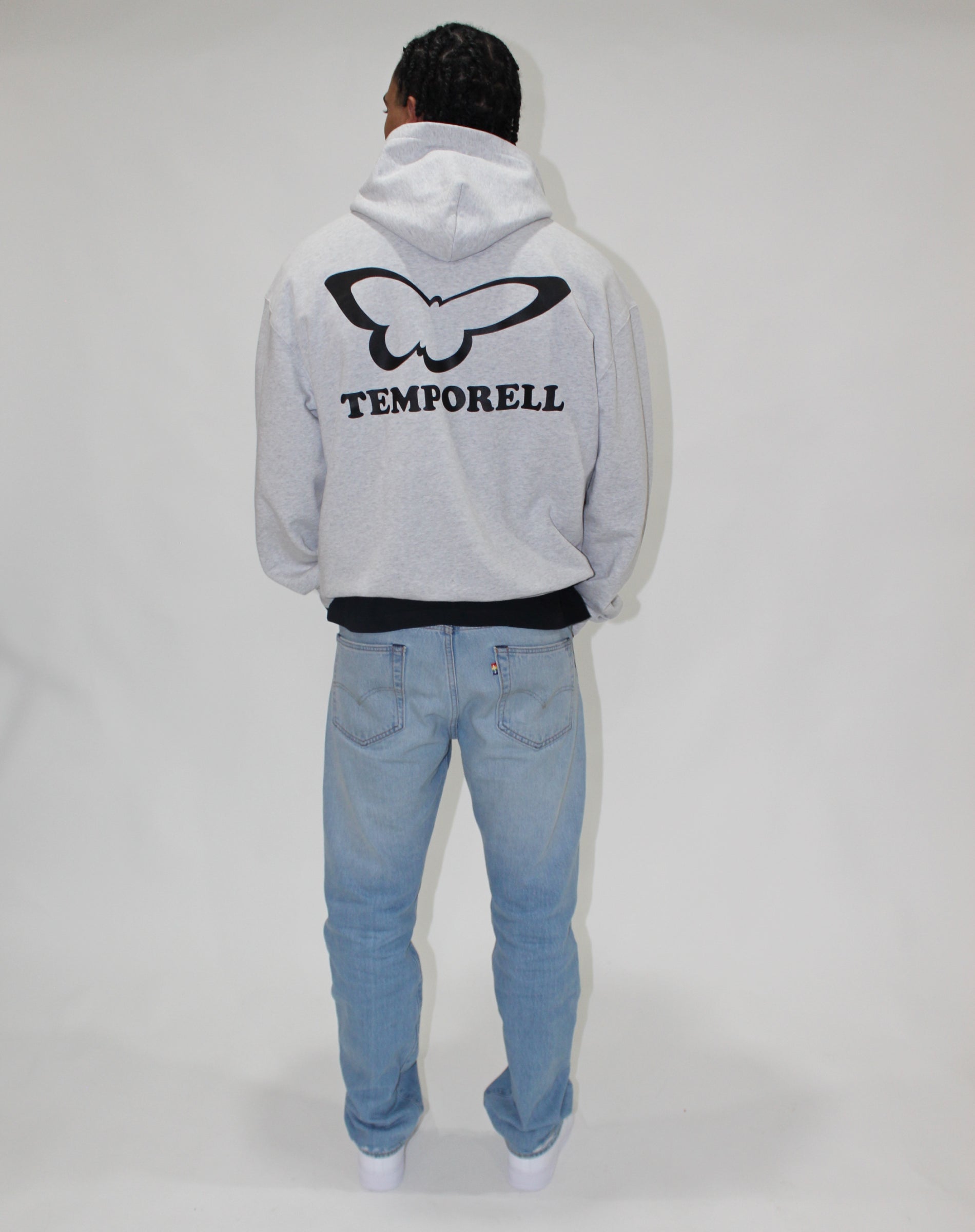 HOODIE INITIAL - GRIS