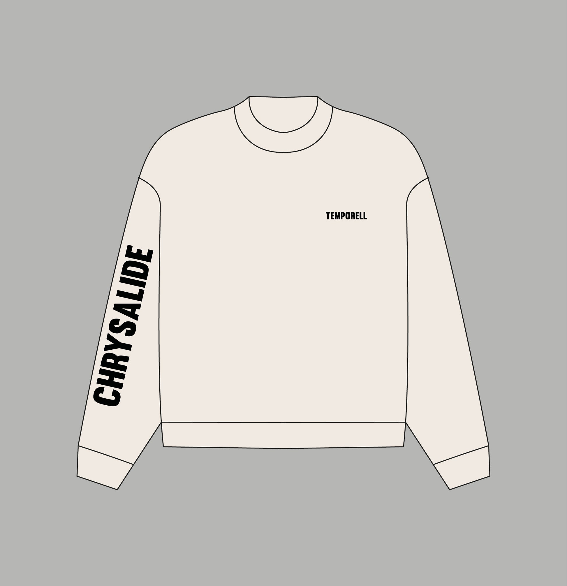 Sweat oversize Chrysalide