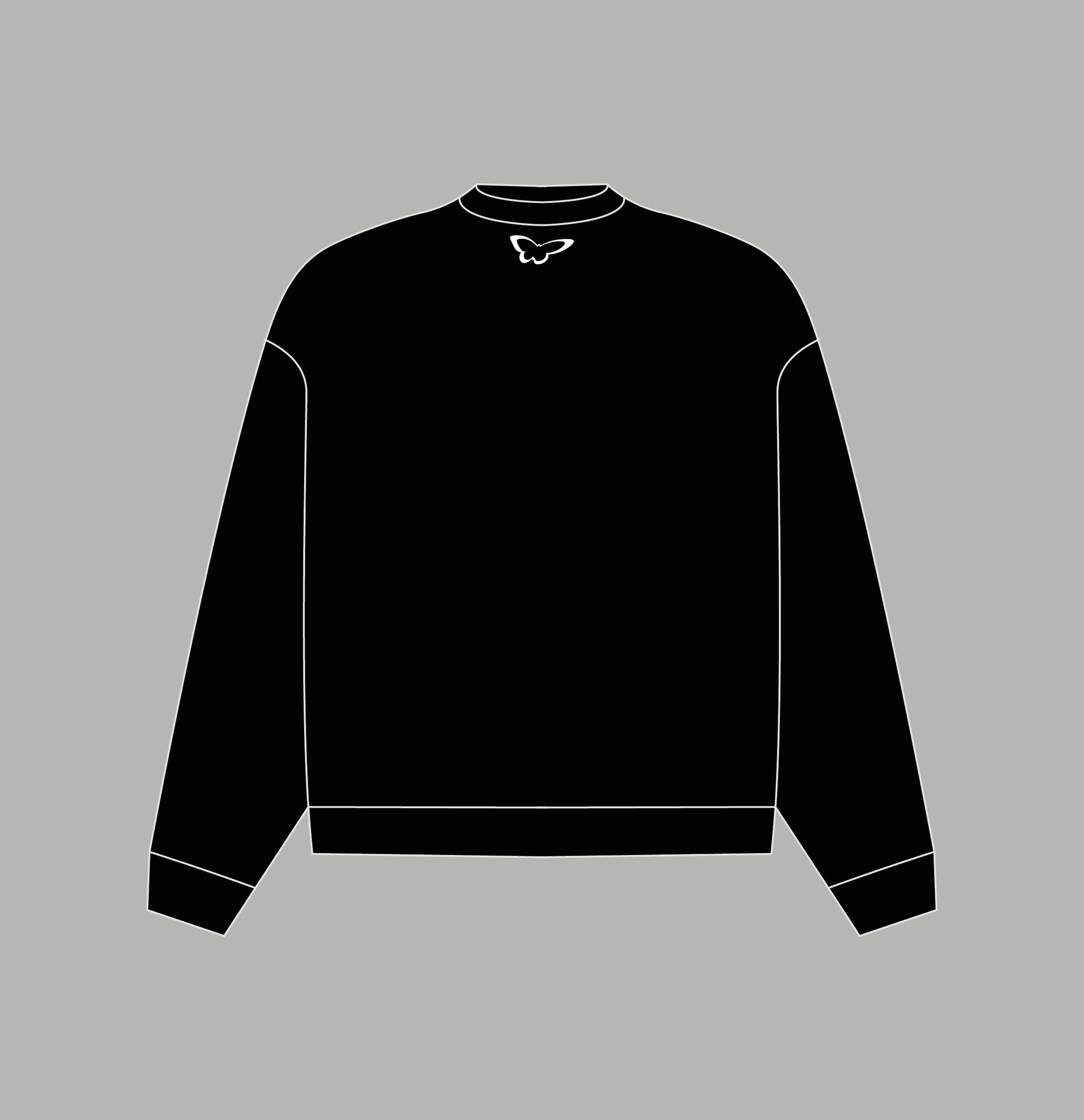 Sweat oversize Chrysalide