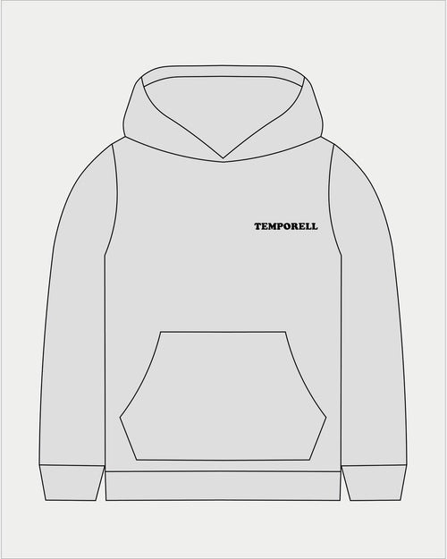 HOODIE INITIAL - GRIS